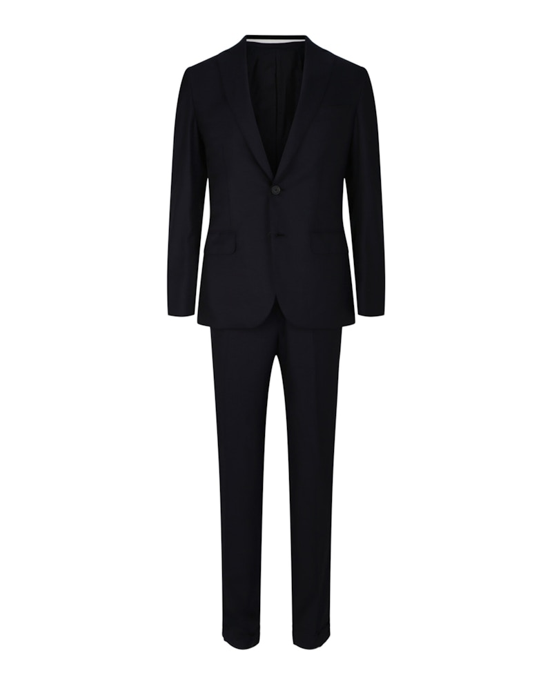 Brioni Wool Two Piece Suit Blauw