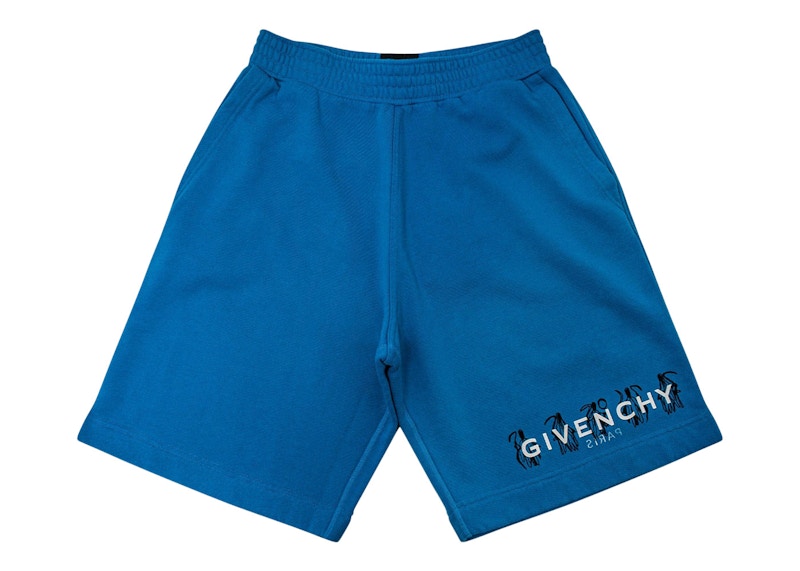 Givenchy x Josh Smith 4G Reaper Reverse Logo Bermuda Shorts /Multi Multicolor