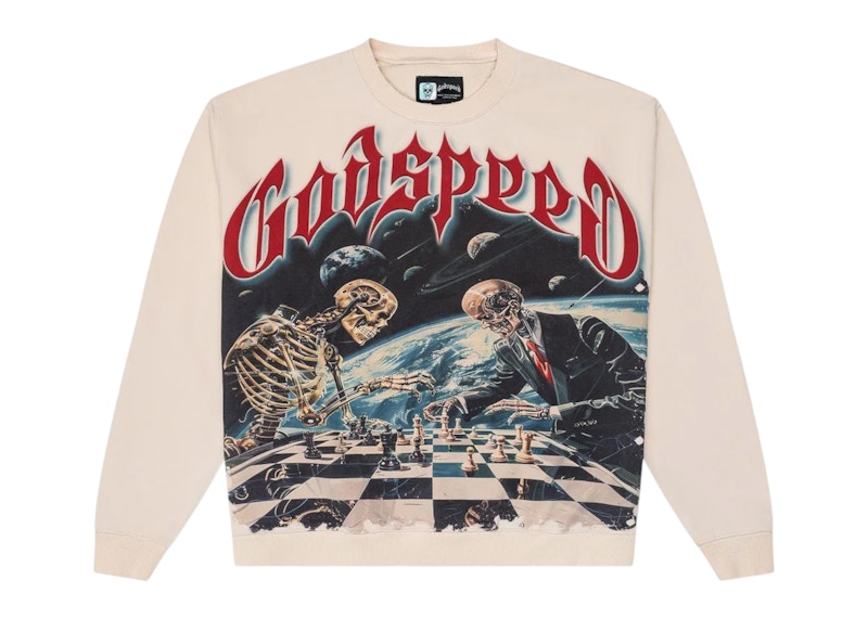 Godspeed Checkmate Sweater Bone