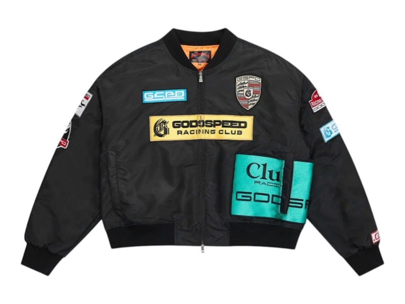 Godspeed GRC Members Bomber Jacket Zwart