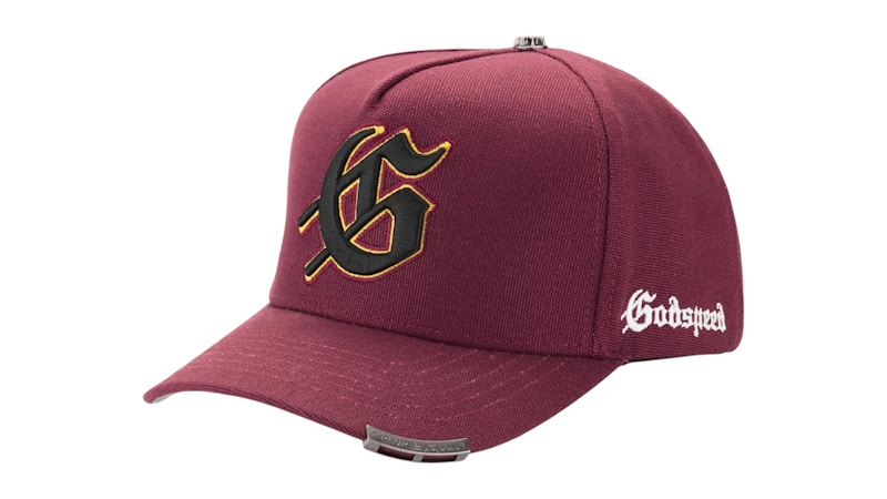 Godspeed Insignia Hat Wine Rood