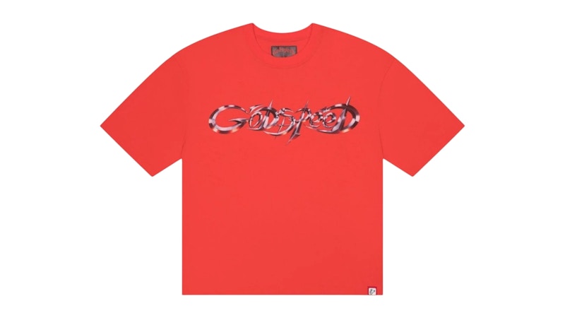 Godspeed New Age Logo Tee Rood