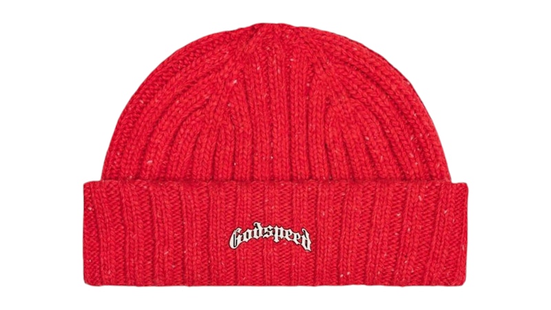 Godspeed OG Logo Emblem Beanie Rood