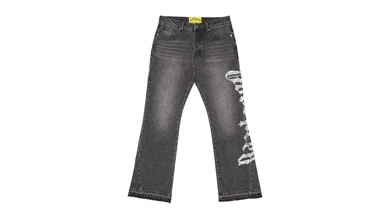 Godspeed OG Logo Flared Pant Grijs