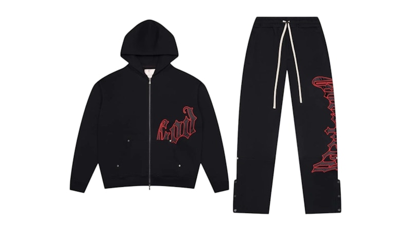 Godspeed OG Logo V2 Sweatsuit Blk Zwart