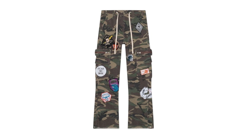 Godspeed Patchwork Flared Cargo Pant Pants Broeken