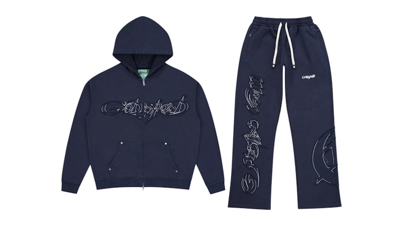 Godspeed Raw Import Sweatsuit Blauw