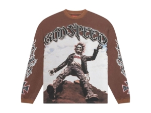 Godspeed Rocker /S Tee Wash Bruin