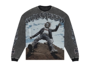 Godspeed Rocker L/S Tee Wash Grijs