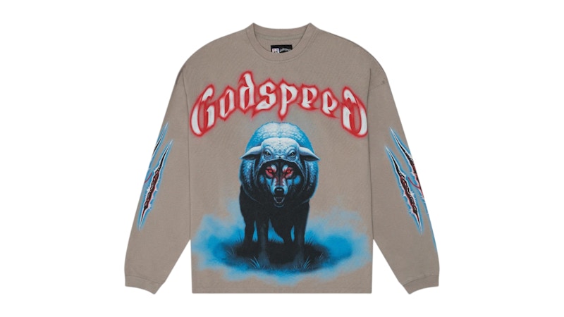 Godspeed W.I. .C II L/ Tee Slate Grijs