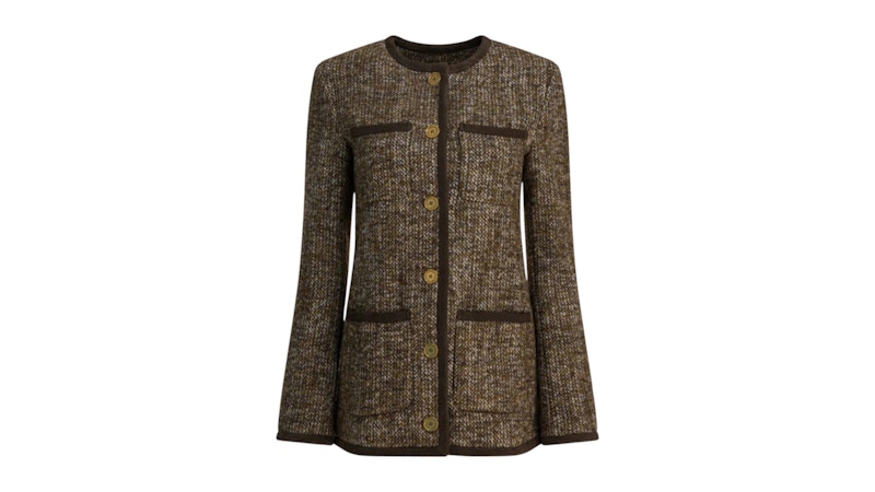 Golden Goose Wool Blend Jacket Bruin