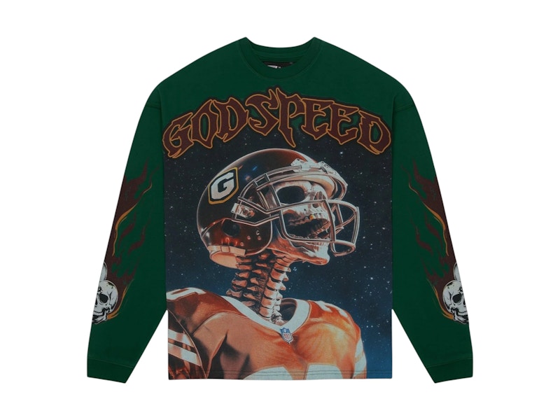 Godspeed Morale L/S Tee Groen