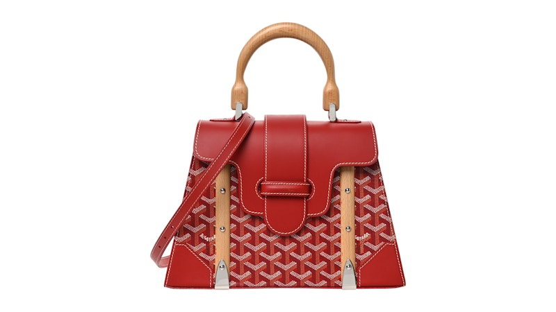 Goyard Saigon Structure Mini Bag Rood