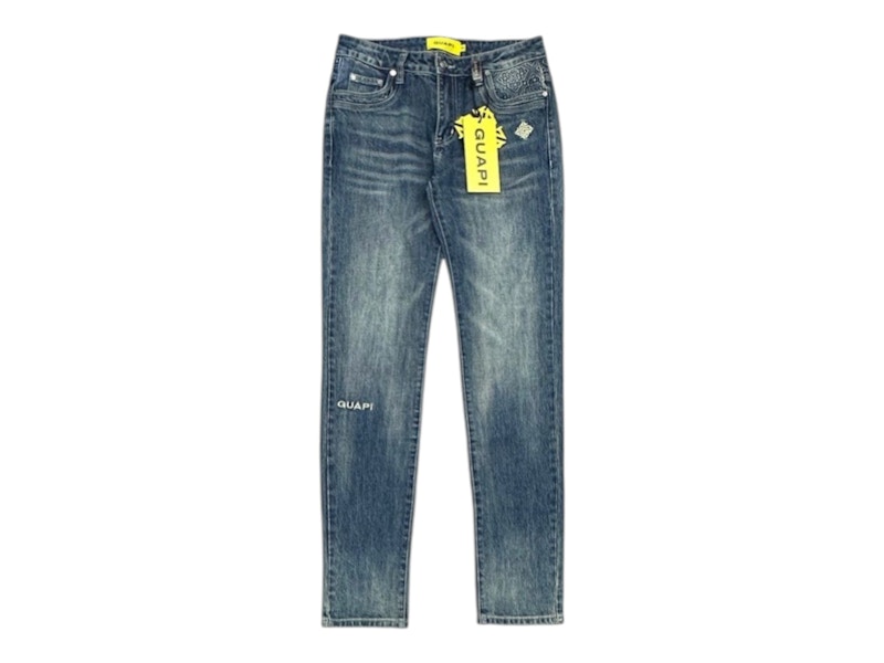 Guapi Basics Regular Jeans Royal Blauw