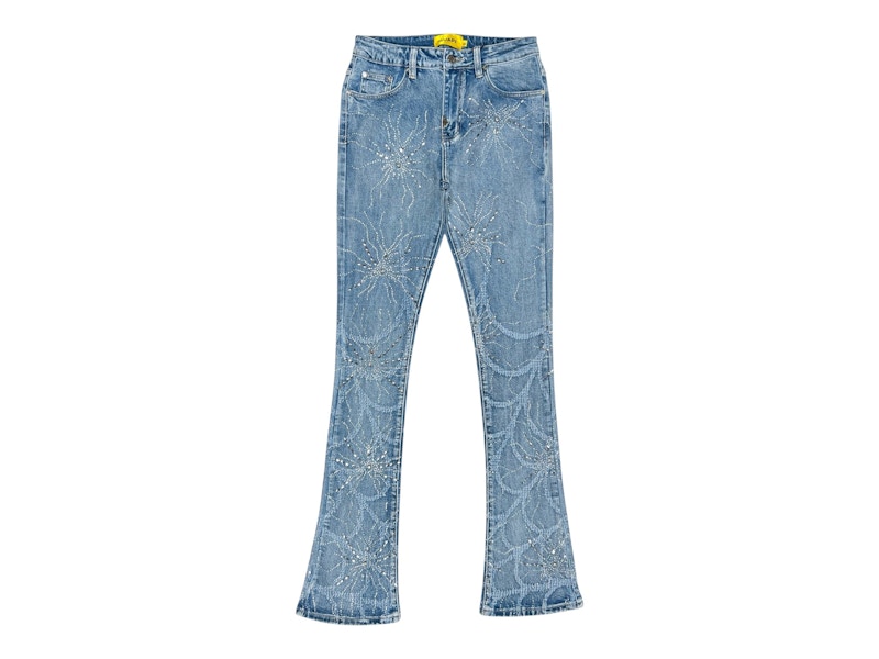 Guapi Spider Jeans Steel Blauw