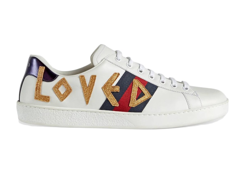 Gucci Ace Embroidered Love Wit