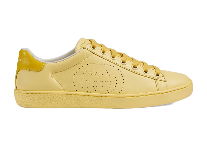 Gucci Ace Interlocking G Geel