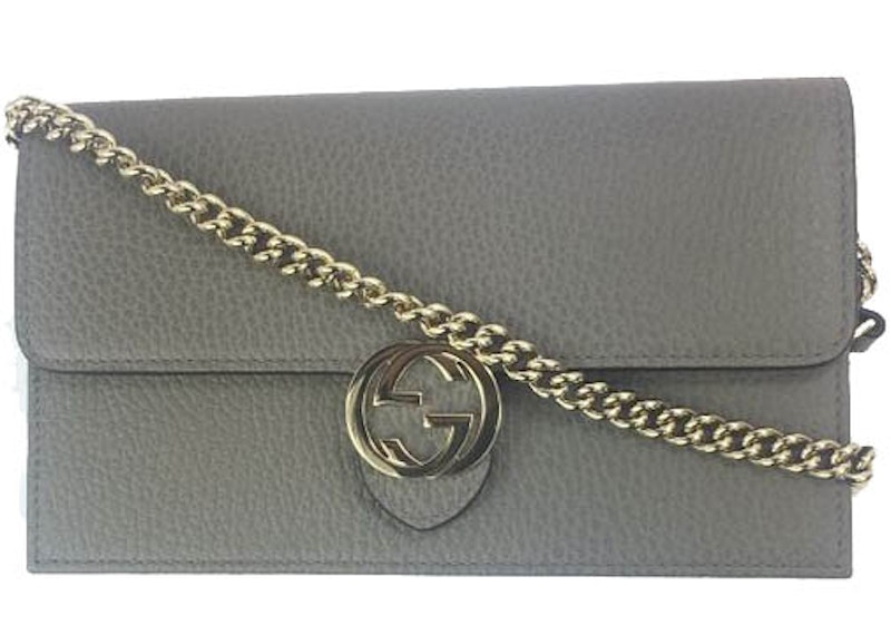 Gucci Crossbody Interlocking G Grijs