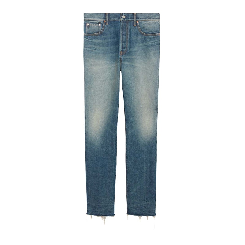 Gucci Pant with Label Blauw