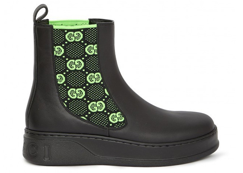 Gucci GG Elastic Chelsea Boot Zwart