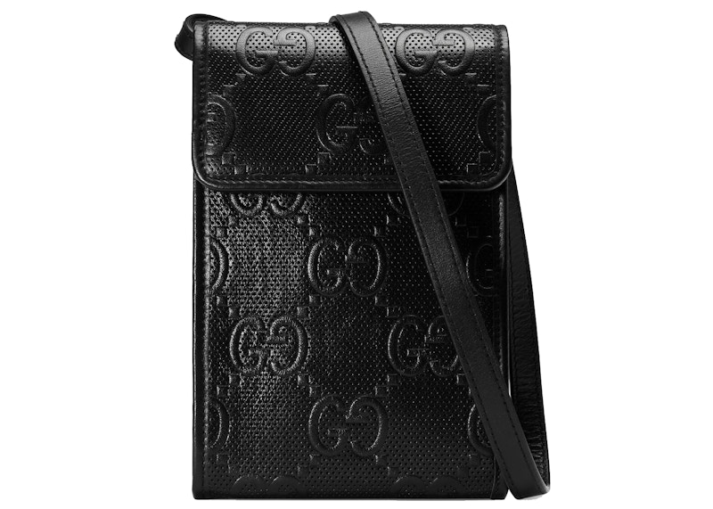 Gucci GG Embossed Mini Bag Zwart