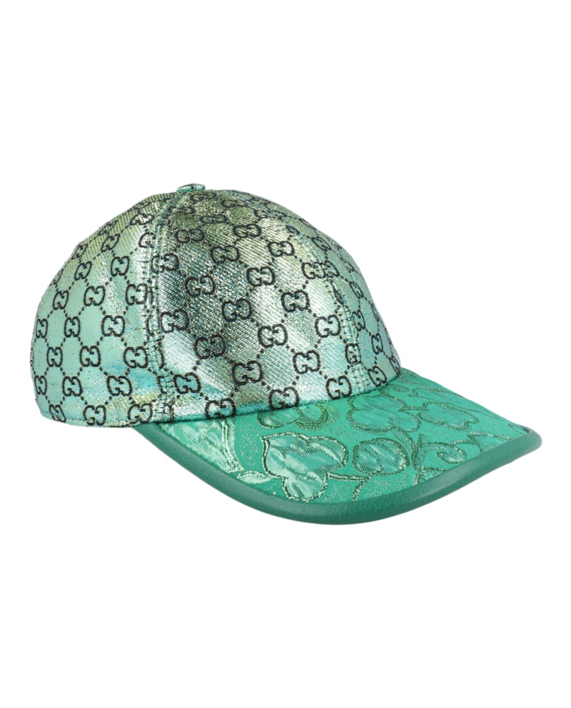 Gucci GG Metallic Baseball Cap Groen