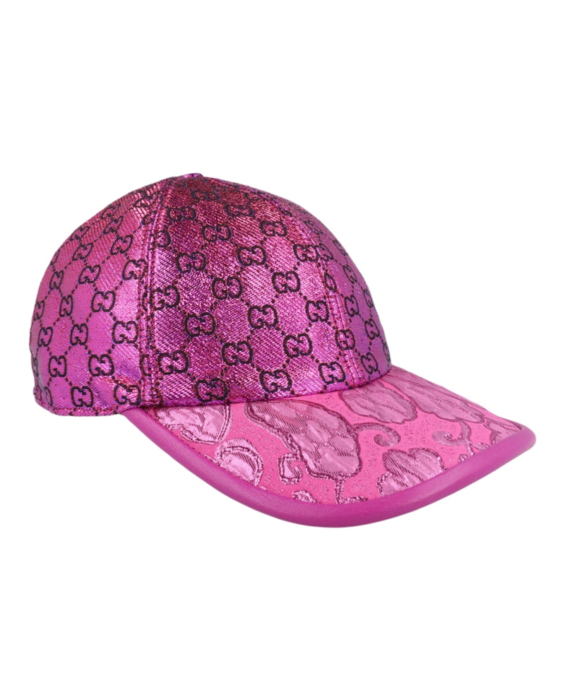 Gucci GG Metallic Baseball Cap Paars