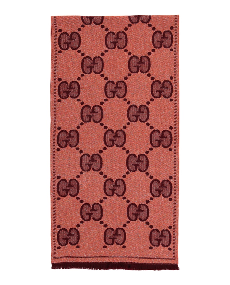 Gucci GG Monogram Scarf Multi Multicolor