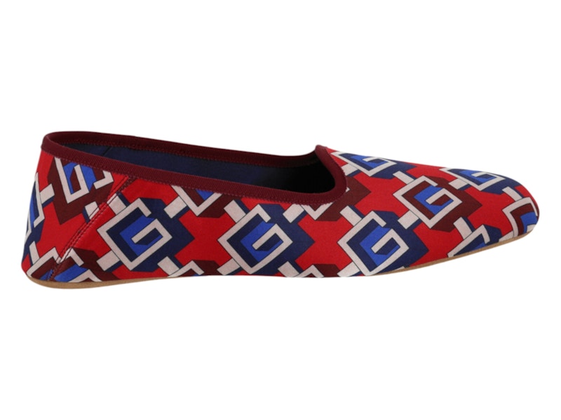 Gucci Geometric G Print Slippers Multi Multicolor