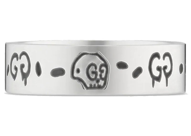 Gucci Ghost Ring Small Zilver