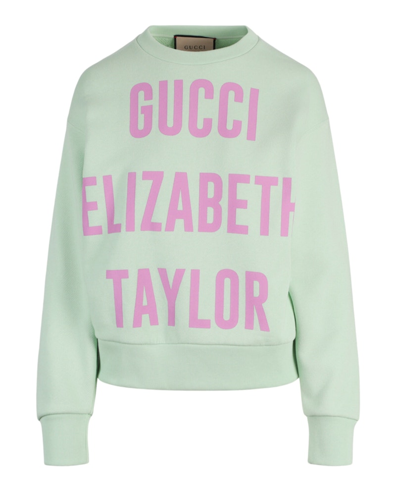 Gucci Graphic Printed Sweatshirt Groen