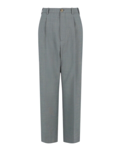 Gucci High Rise Wool Trouser Pants Grijs