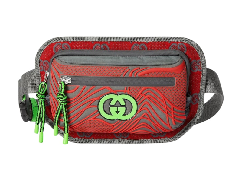 Gucci Interlock GG Monogram Belt Bag Rood