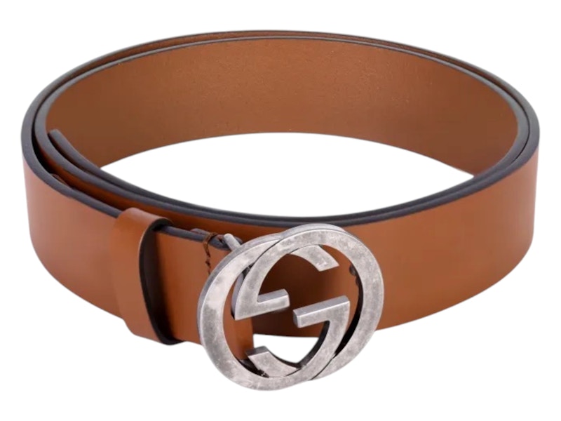 Gucci Interlocking G Buckle Belt Bruin