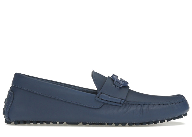 Gucci Interlocking G Driver Washed Indigo