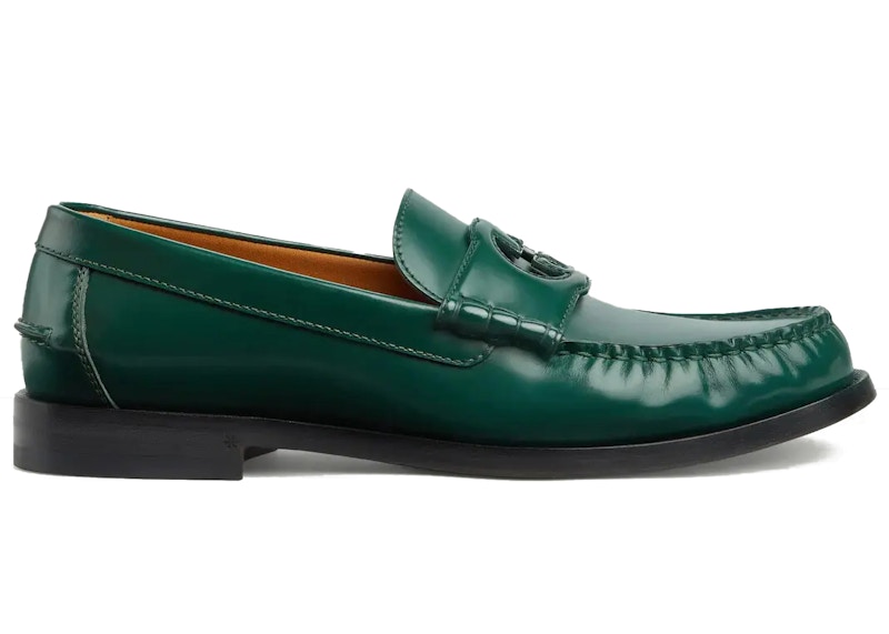Gucci Interlocking G Loafers Groen