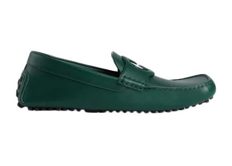 Gucci Interlocking G Moccasins Groen