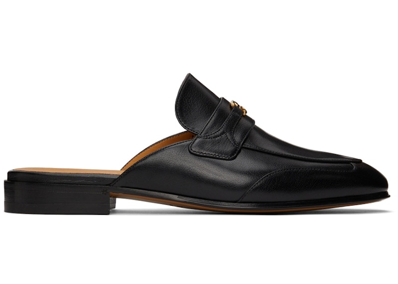 Gucci Interlocking G Slipper Zwart