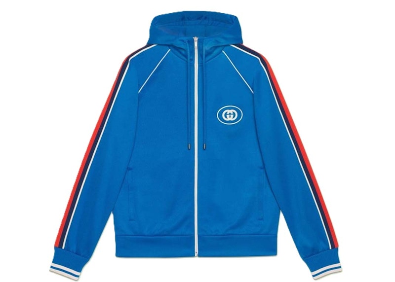 Gucci Logo Jacket Blauw