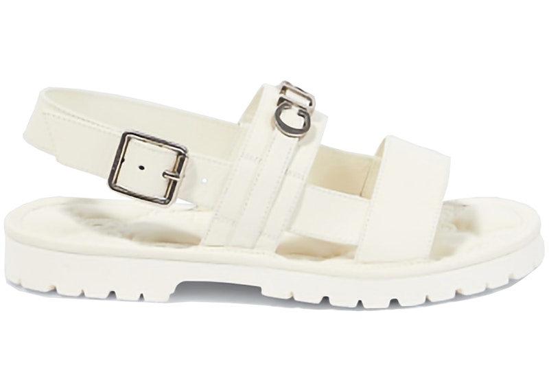 Gucci Logo Sandals Wit
