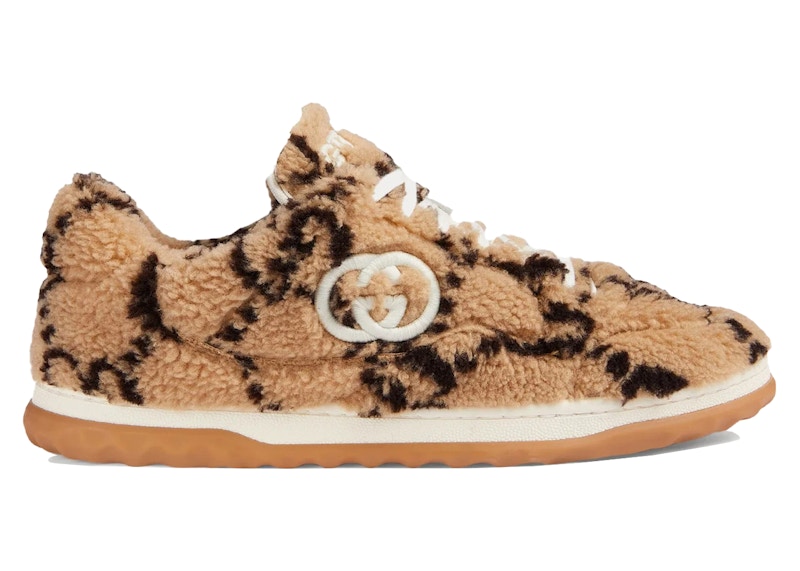 Gucci MAC80 Interlocking G Embroidery Ebony Beige