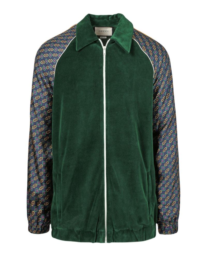 Gucci Mixed Media Track Jacket Yard