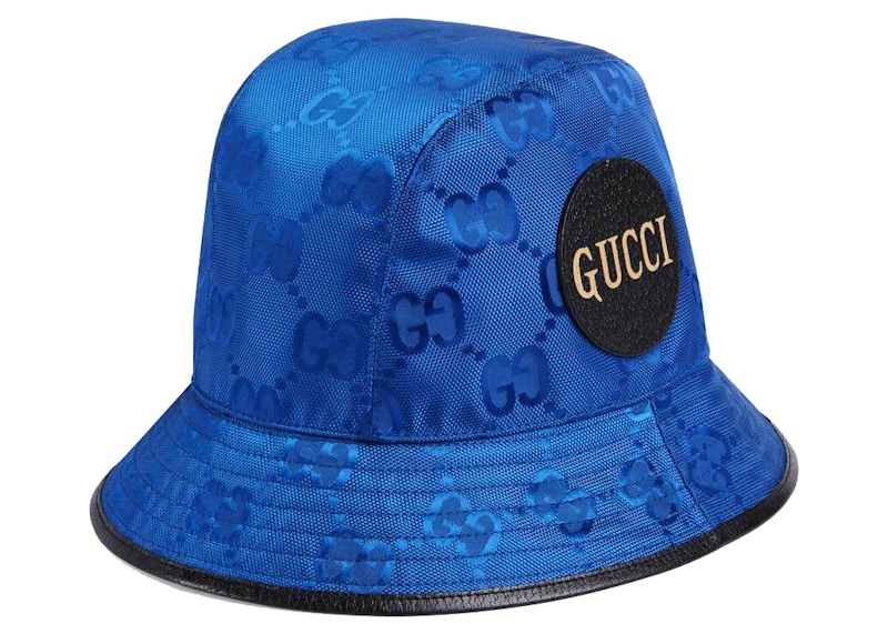 Gucci Off The Grid Bucket Hat Blauw