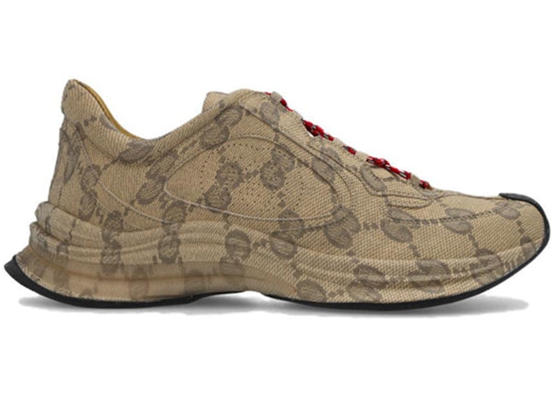 Gucci Run Ebony Monogram Beige
