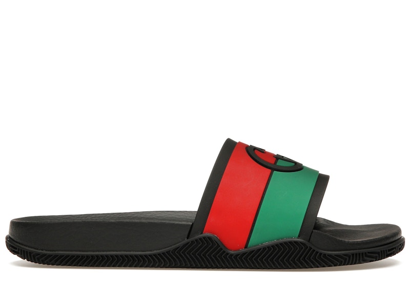 Gucci Slide Interlocking G Zwart