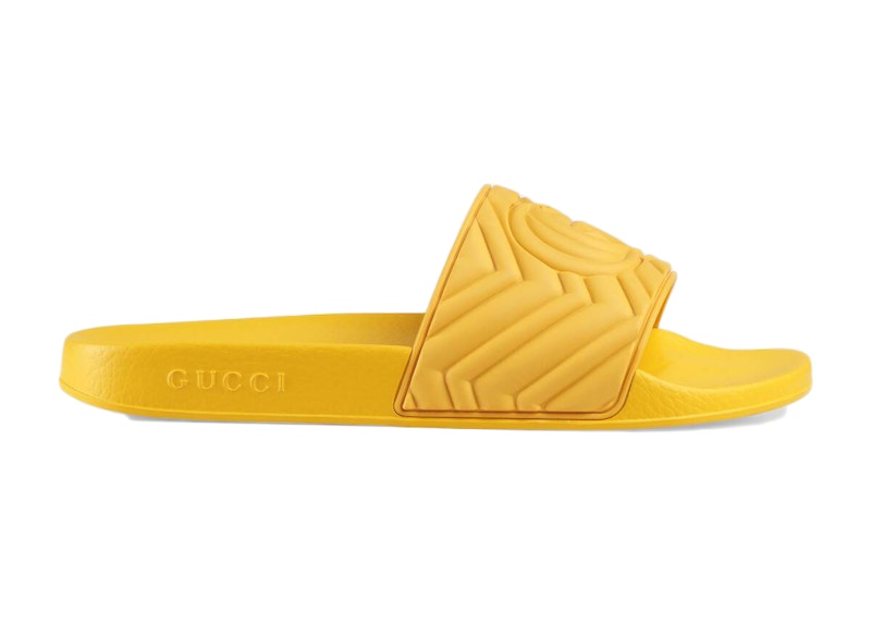 Gucci Slide Matelasse Geel