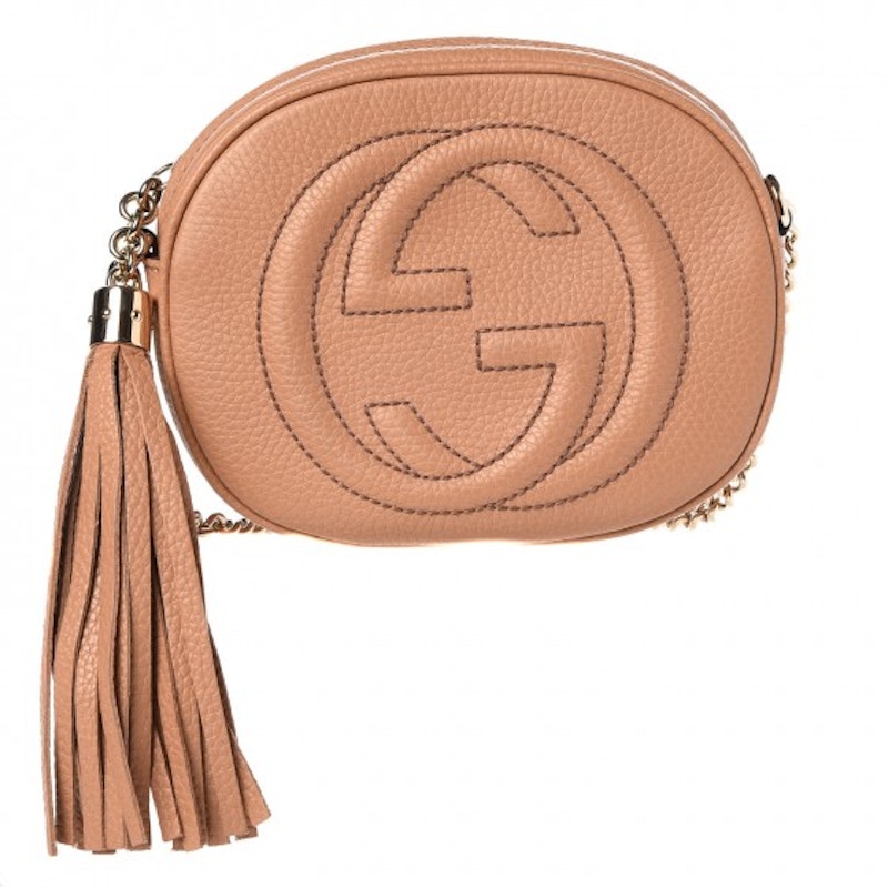 Gucci Soho Crossbody Mini Camelia Camellia