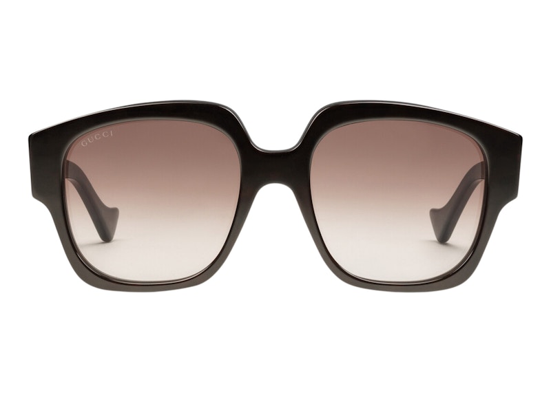 Gucci Squared Frame Sunglasses Tortoiseshell/Gradient Bruin