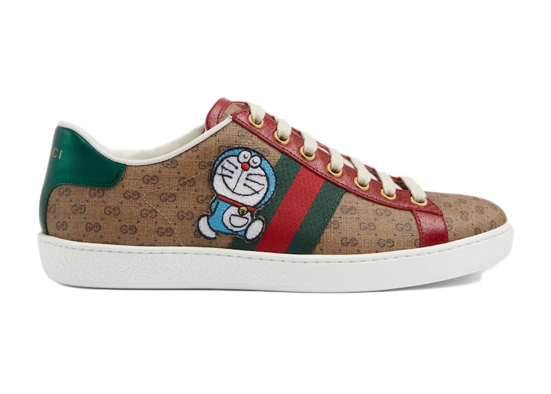 Gucci x Doraemon Ace Monogram Groen