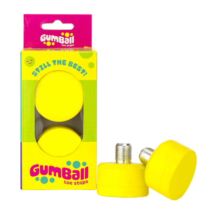 Gumball – Short Stem – Toe Stops – Lemon